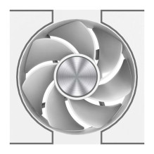 Korpuso Ventiliatorius - DarkFlash DM8 LINE Baltas 800-1600 RPM 58 CFM 4 Kontaktų PWM 5 V 3 Kontaktų ARGB 7 Menčių Venti Korpuso Ventiliatorius - DarkFlash DM8 LINE Baltas 800-1600 RPM 58 CFM 4 Kontaktų PWM 5 V 3 Kontaktų ARGB 7 Menčių Venti