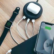 USB Įkrovimo Šakotuvas - mophie WRLS-CHG-HUB 60 W