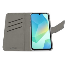 Telefono Dėklas - Celly Wally1105 Galaxy A16 5G / 4G Juodas Telefono Dėklas - Celly Wally1105 Galaxy A16 5G / 4G Juodas