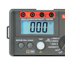 Matuoklis - UNI-T UT502A Skaitmeninis Izoliacijos Atsparumo Testeris 500V-2500V, 20 GΩ