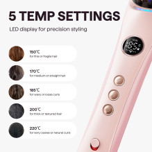 Wavytalk Thermal Brush SteamBrush Pro Hair styling comb Pink Wavytalk Thermal Brush SteamBrush Pro Hair styling comb Pink