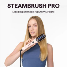 Wavytalk Thermal Brush SteamBrush Pro Hair styling comb Pink Wavytalk Thermal Brush SteamBrush Pro Hair styling comb Pink