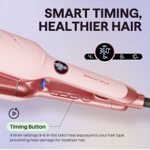 Wavytalk Power Wave Hair Crimping Iron Pink Wavytalk Power Wave Hair Crimping Iron Pink