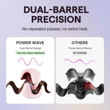 Wavytalk Power Wave Hair Crimping Iron Pink Wavytalk Power Wave Hair Crimping Iron Pink