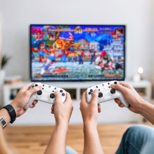 Hoco GA31 Gaming console with built-in 20000 classic games 64GB White Hoco GA31 Gaming console with built-in 20000 classic games 64GB White