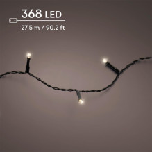 Lempučių girlianda Durawise, 497261, 27.5 m, balta, 368 LED Lempučių girlianda Durawise, 497261, 27.5 m, balta, 368 LED