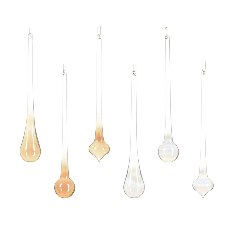 Christmas Tree toy Decoris 070302, transparent, 30 cm