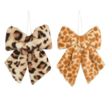 Christmas tree toy Decoris Bow, brown