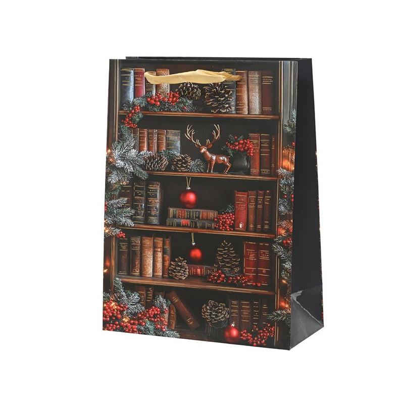 Gift bag Decoris Books, 10 cm x 32 cm x 26 cm