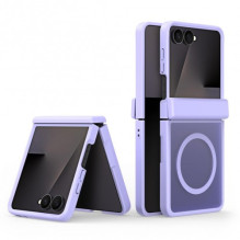 Dėklas Dux Ducis "Yind MagSafe" skirtas Samsung F776 Z Flip8 violetinis Dėklas Dux Ducis "Yind MagSafe" skirtas Samsung F776 Z Flip8 violetinis