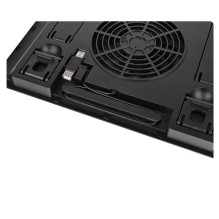 Nešiojamo Kompiuterio Aušintuvas - Thermaltake Massive A23 12cm Ventiliatorius USB 10"-16" Juodas