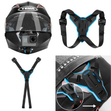 Šalmo kameros laikiklis - Telesin GP-HBM-MT7 GoPro Kameroms 12 × 12 × 3,5 cm 56 g Šalmo kameros laikiklis - Telesin GP-HBM-MT7 GoPro Kameroms 12 × 12 × 3,5 cm 56 g