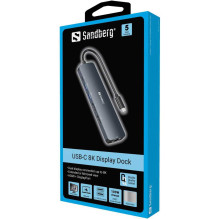 „Sandberg 136-43 USB-C 8K“...
