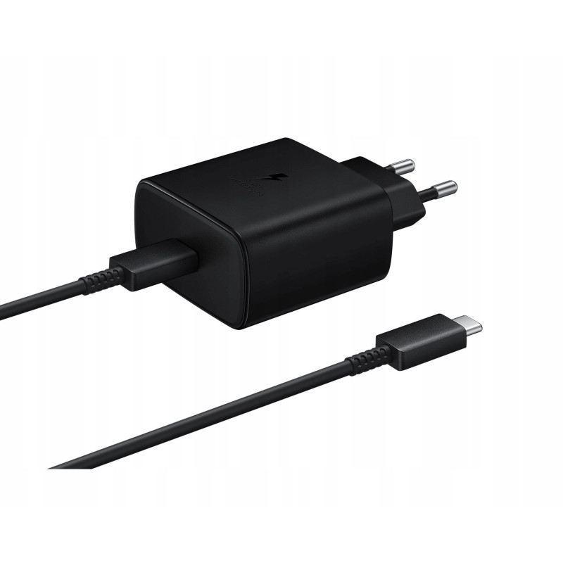Charger Samsung EP-TA845 45W + Type-C cable black