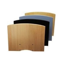 SMS Flat shelf H Black+Consol