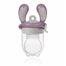 New! Special offer! Kidsme Food Feeder baby feeding device for solid foods (large) Plum from 6 months 160337PL