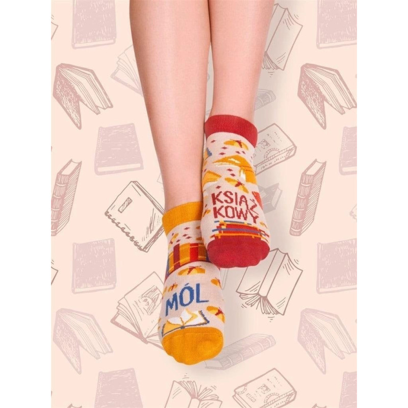 Ankle Socks "Bookworm" ("Bookworm") 35-38