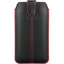 „Forcell Ultra Slim M4“ – skirtas „iPhone 12 MINI / 6 / 7 / 8 / Samsung i9500 Galaxy S4 / Galaxy A3“, juodas