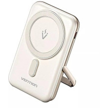 Magnetyczny Powerbank Vention FHNW0 20W 10000 mAh (biały)