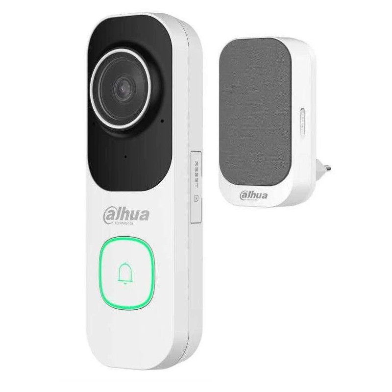 BELAIDIS DURŲ SKAMBUTIS SU KAMERA + BELAIDIS SKAMBUTIS VDKP01-WG Wi-Fi 6 4 Mpx DAHUA