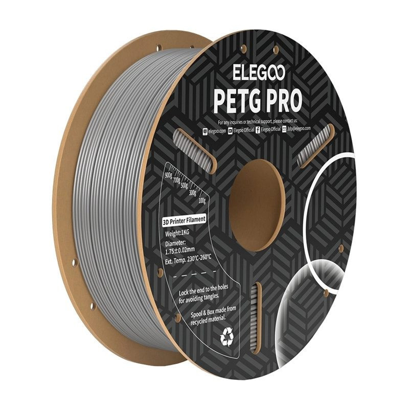 Kaitinamasis siūlas PETG Pro ELEGOO (pilka)