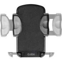 Car holder for mobile phones and smartphones with adjustable shaft and support