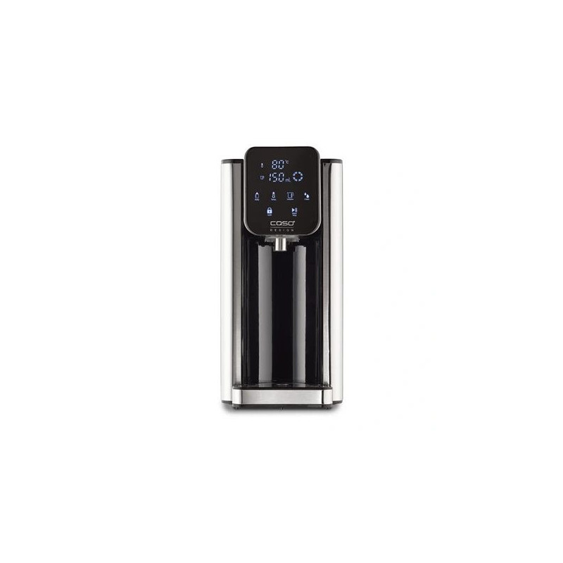 Virdulys Caso HW 666 Inox Turbo Hot Vanduo Dispenser Electric 2200-2600 W 2.7 L Plastic / Stainless Steel Nerūdijantis p
