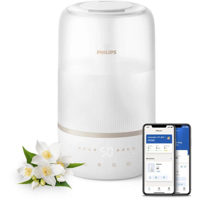 Philips oro mitrinātājs Balts HU1510 / 04