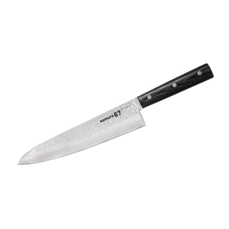 Damasko plieno Šefo peilis Samura SD67-0085M