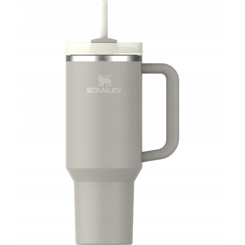 Termosinis puodelis su šiaudeliu The Quencher H2.O FlowState Tumbler 1.18L šviesiai pilka
