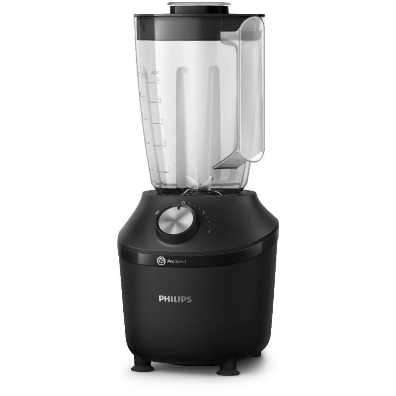Philips 3000 series HR2191 / 01 blender 2 L Tabletop blender 600 W Black Transparent