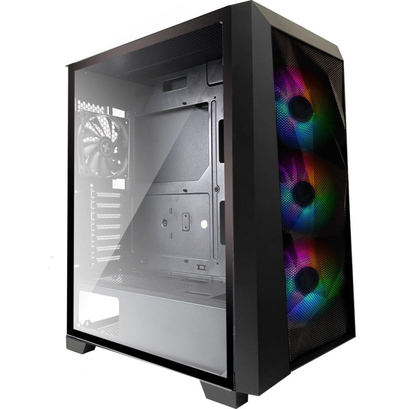 Xilence „Performance C“ XG131 X712.RGB „Midi Tower“ (juodas)