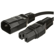 Microconnect PE011410 maitinimo kabelis juodas 1 m C14 jungtis C15 jungtis