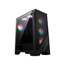 MSI MAG Forge 120A AIRFLOW Midi bokštas, juodas skaidrus