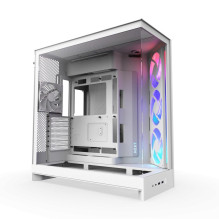 NZXT H9 Flow RGB MIDI bokštas, baltas