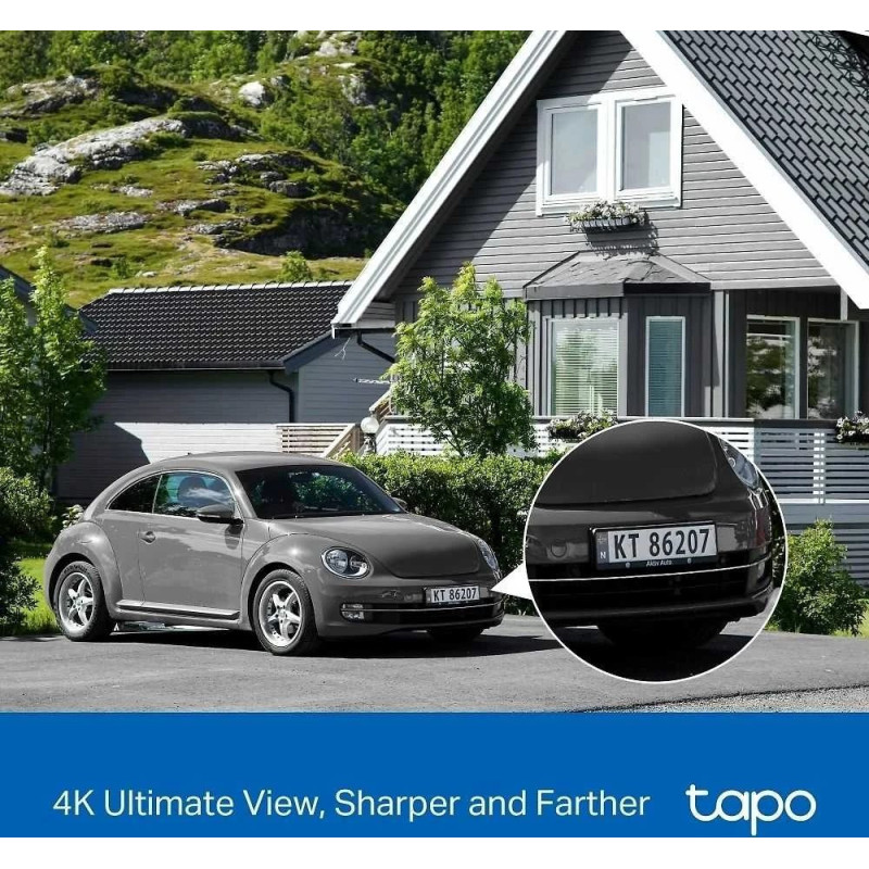 TP-Link Tapo Solar-Powered Pan / Tilt Security Camera Kit