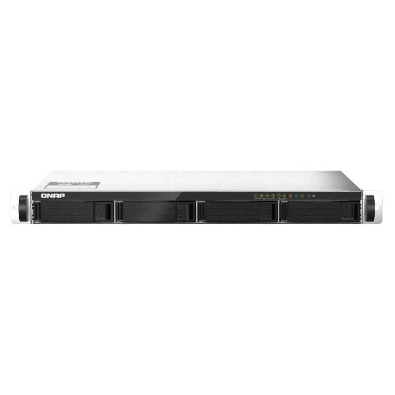 QNAP TS-435XEU NAS Rack (1U) Marvell CN9131 4 GB DDR4 0 TB QNAP QTS Black Grey
