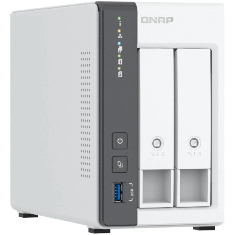 QNAP TS-216G NAS / storage server Tower Cortex-A Cortex-A55 4 GB 0 TB White