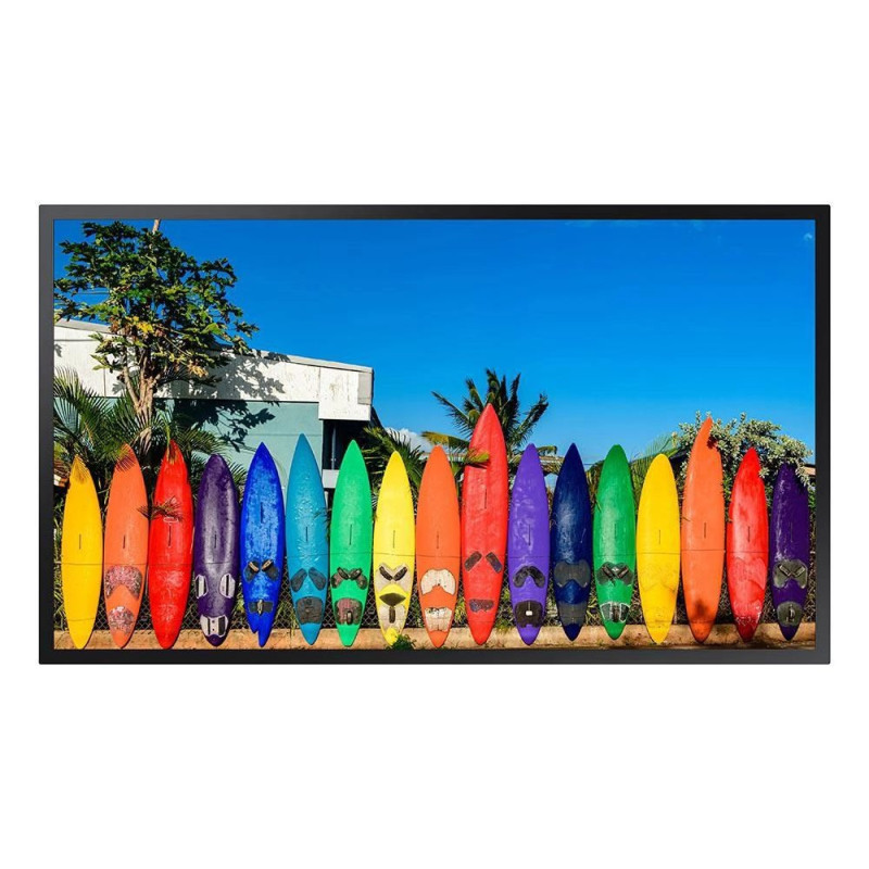 Samsung OM55B Digital signage flat panel 139.7 cm (55") LCD Wi-Fi 3000 cd / m² 4K Ultra HD Black Built-in processor