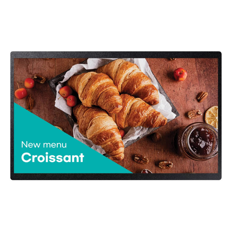 Samsung QB24C Digital signage flat panel 61 cm (24") LED Wi-Fi 250 cd / m² Full HD Black Built-in processor Tizen 1