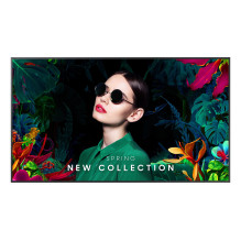 Samsung QM75C Digital signage flat panel 190.5 cm (75") LCD Wi-Fi 500 cd / m² 4K Ultra HD Black Tizen 24 / 7