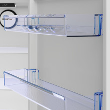 BEKO B3RGNA354HXB1 freestanding fridge, 203 cm, silver BEKO B3RGNA354HXB1 freestanding fridge, 203 cm, silver