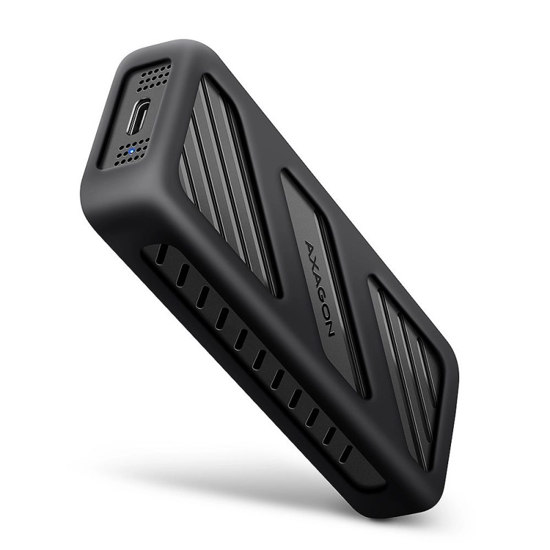 Axagon EEM2-20G NVMe-SSD-Gehäuse USB-C 3.2 20 Gbps 2230 - 2280 - schwarz SSD korpusas juodas M.2