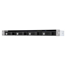 QNAP TR-004U atminties įrenginio korpusas HDD / SSD korpusas Juodai pilkas 2,5 / 3,5 colio