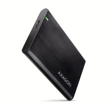 Axagon EE25-A6M atminties įrenginio korpusas HDD / SSD korpusas, juodas, 2,5 colio