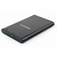 Gembird EE2-U3S-6 atminties įrenginio korpusas HDD / SSD korpusas, juodas, 2,5 colio