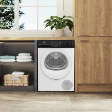Automatic tumble dryer BEKO BM3T3823WBW 8 kg with heat pump Automatic tumble dryer BEKO BM3T3823WBW 8 kg with heat pump
