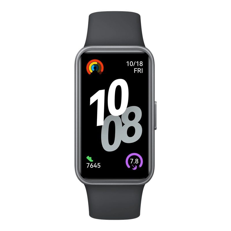 Huawei Band 10 AMOLED apyrankė su aktyvumo sekikliu, 3,73 cm (1,47 colio), juoda