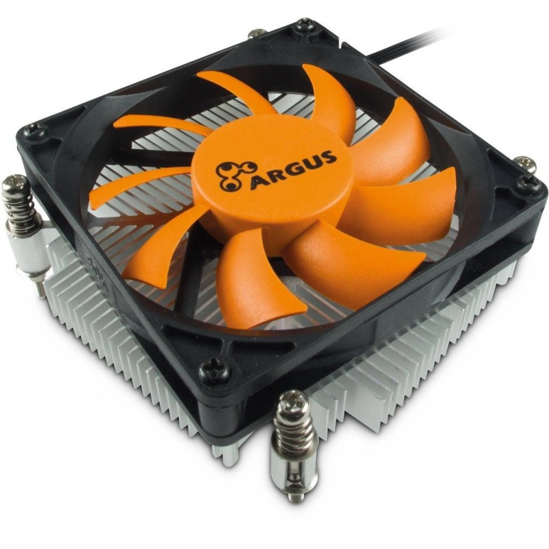 Dynatron Argus T-200 Processor Cooler 8 cm Black Orange