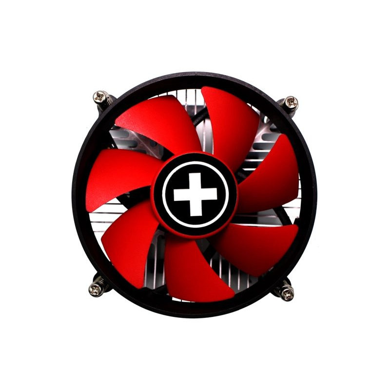 Xilence Performance C XC232 computer cooling system Processor Fan 9.2 cm Black Red 1 pc(s)